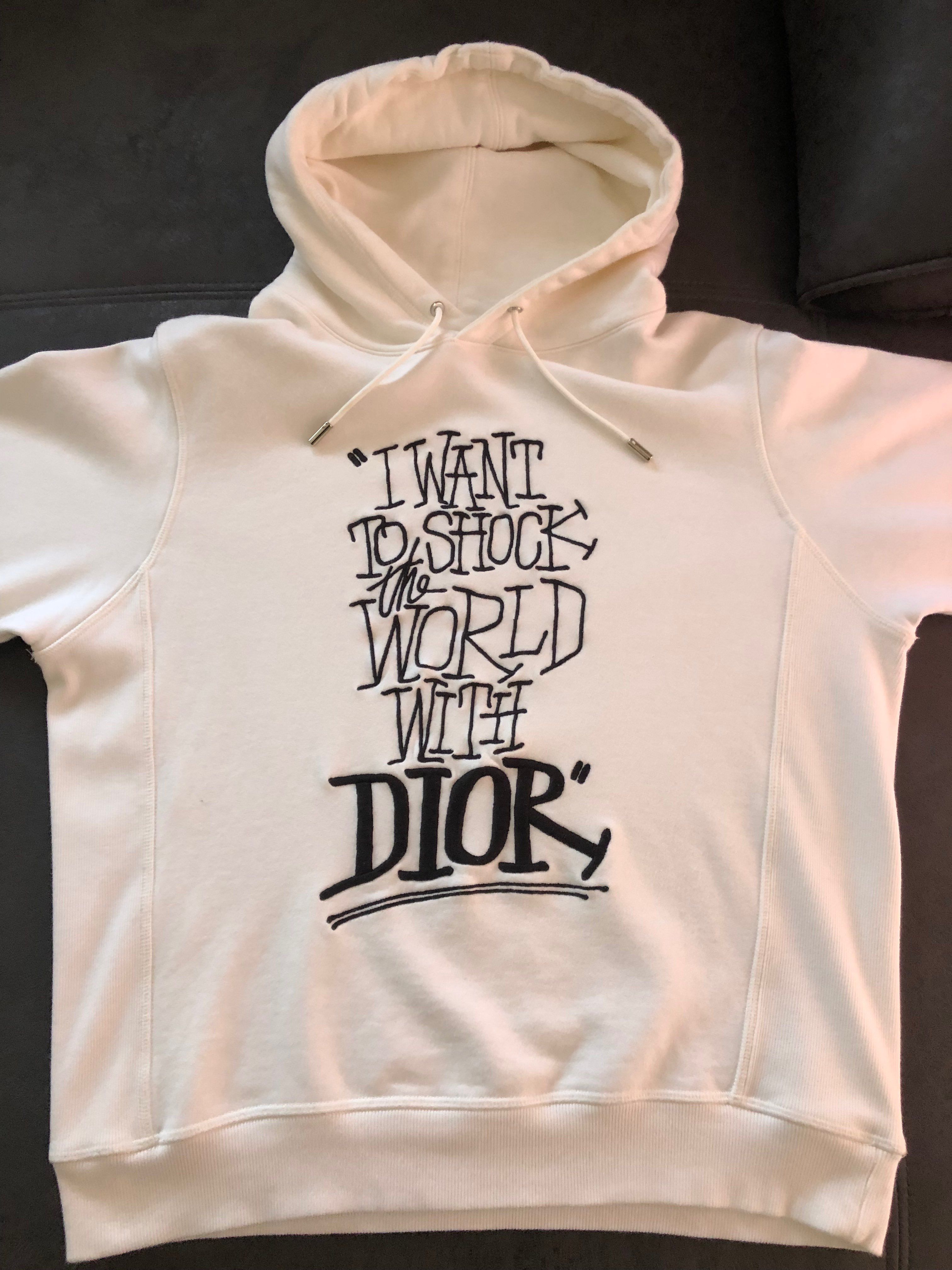 Dior x Shawn Stussy Shock The World Foodie "White"