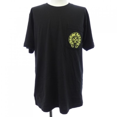 Chrome Hearts Neon Yellow Horseshoe S/S T-Shirt "Black"