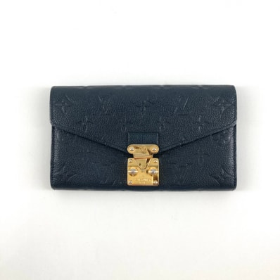 LOUIS VUITTON(ルイ・ヴィトン) ポルトフォイユ・メティス M62458 長財布 ブラック