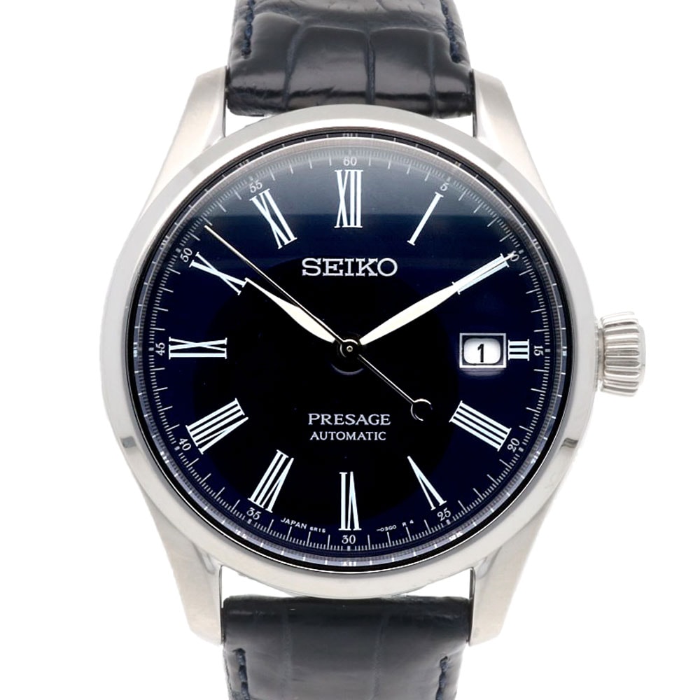 セイコー プレザージュ 腕時計 時計 ステンレススチール 9R15-03V0 クオーツ メンズ 1年保証 SEIKO  中古