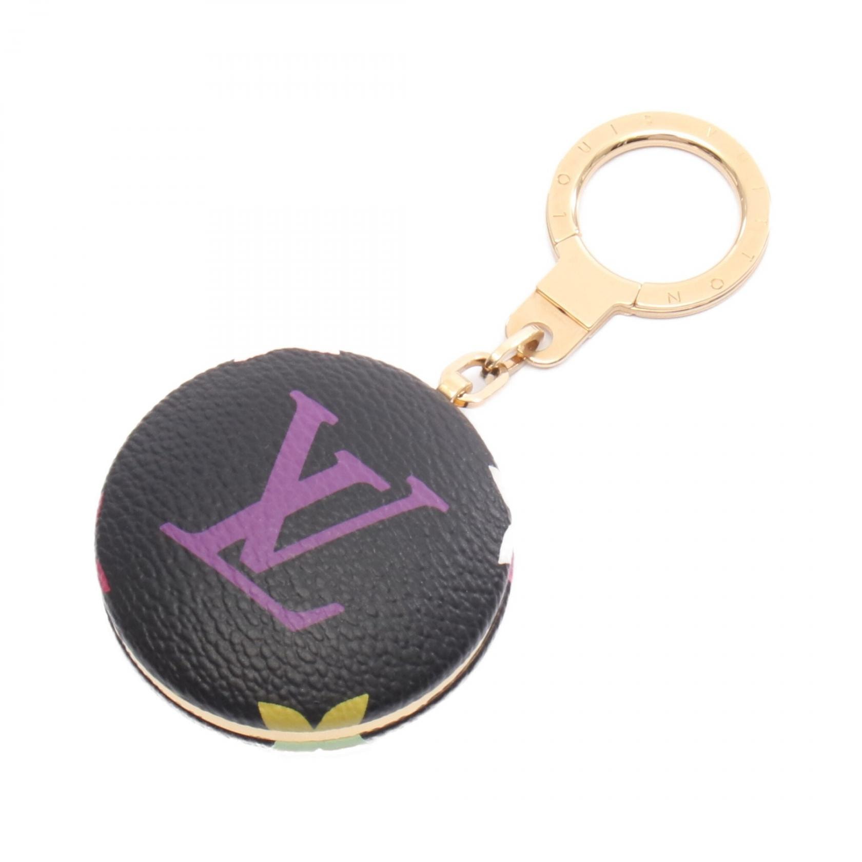 ルイ・ヴィトン LOUIS VUITTON アストロピル キーホルダー アクセサリー PVC / GP モノグラム・マルチカラー ノワール レディース ブラック系 M51912 【中古】