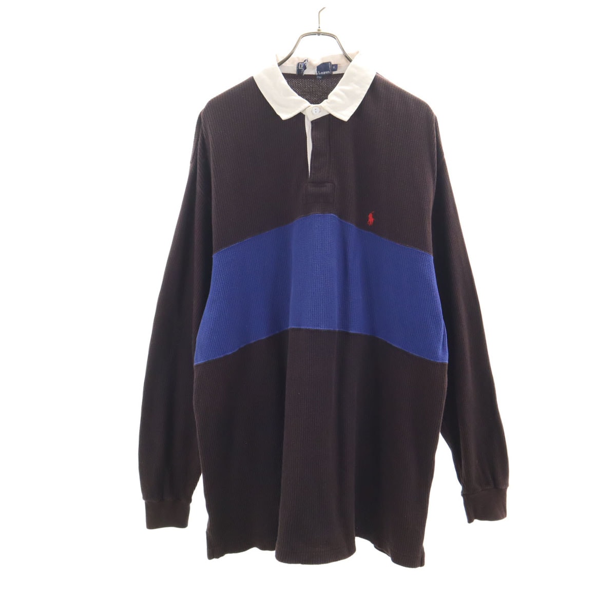 Polo by Ralph Lauren ポロバイラルフローレン 長袖 ポロシャツ XL ブラウン