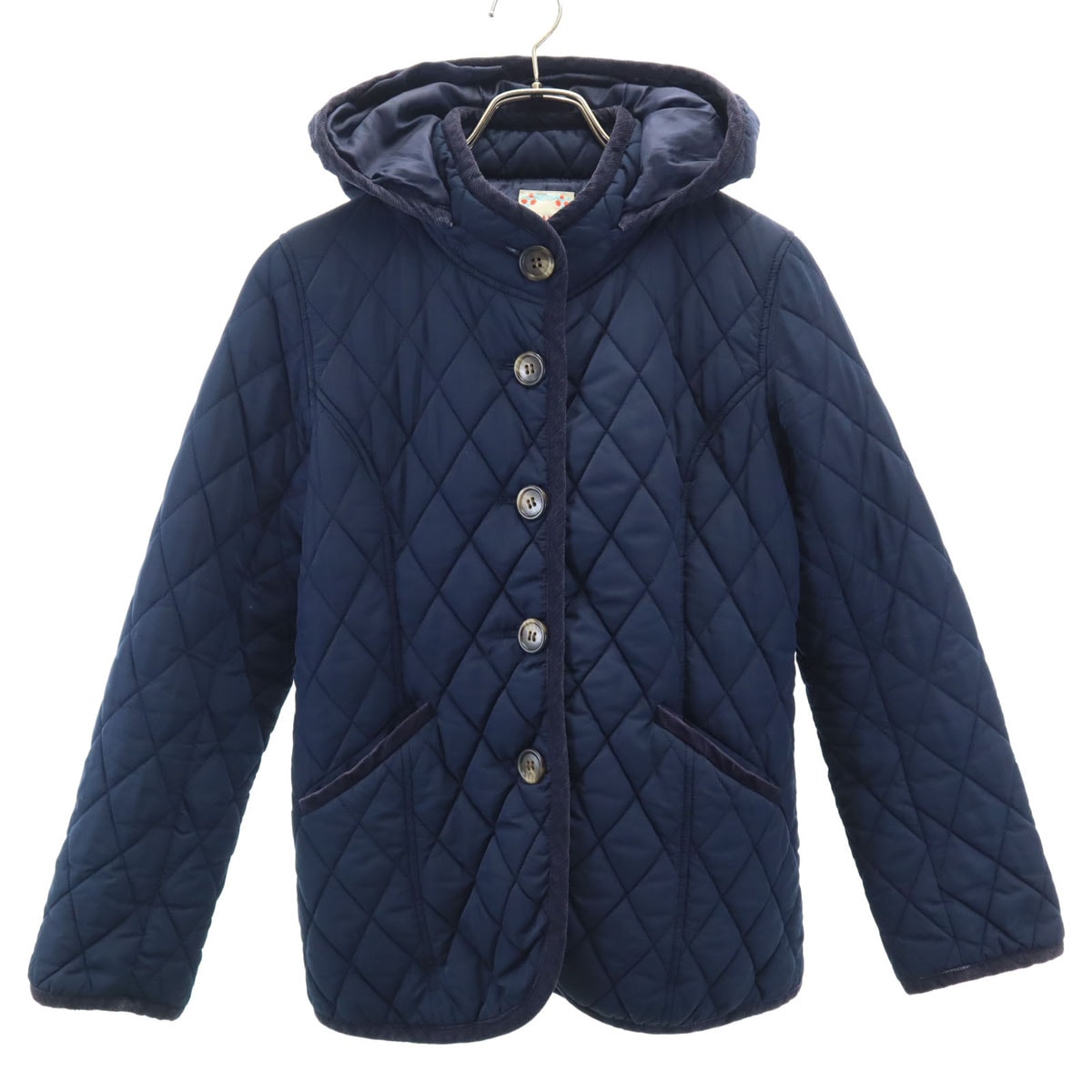 BEAMS HEART ビームスハート キルティングジャケット ネイビー 中綿