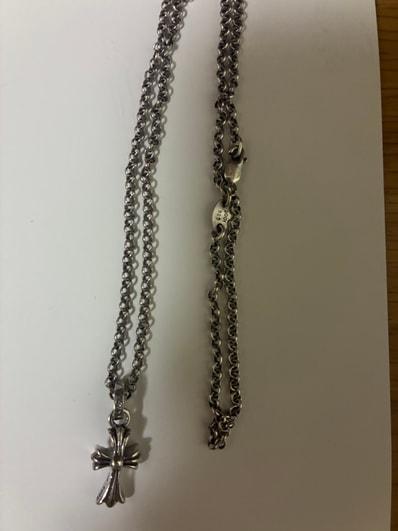 Chrome Hearts Cross Baby Fat Charm "Silver"