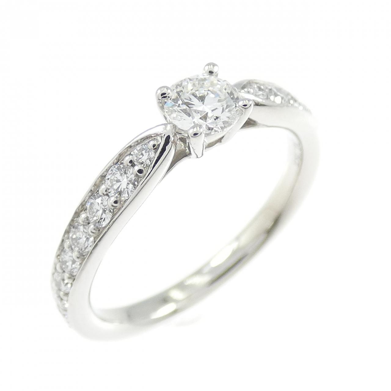ティファニー ハーモニー リング 0.18CT F SI1 3EXT