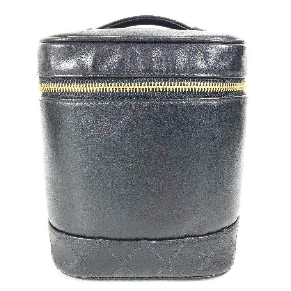 シャネル CHANEL ピコローレ CC ココマーク ロゴ カバン  バニティバッグ ポーチ ボックス BOX ハンドバッグ レザー ブラック
