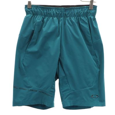 OAKLEY オークリー トレーニング ショートパンツ S 青緑
