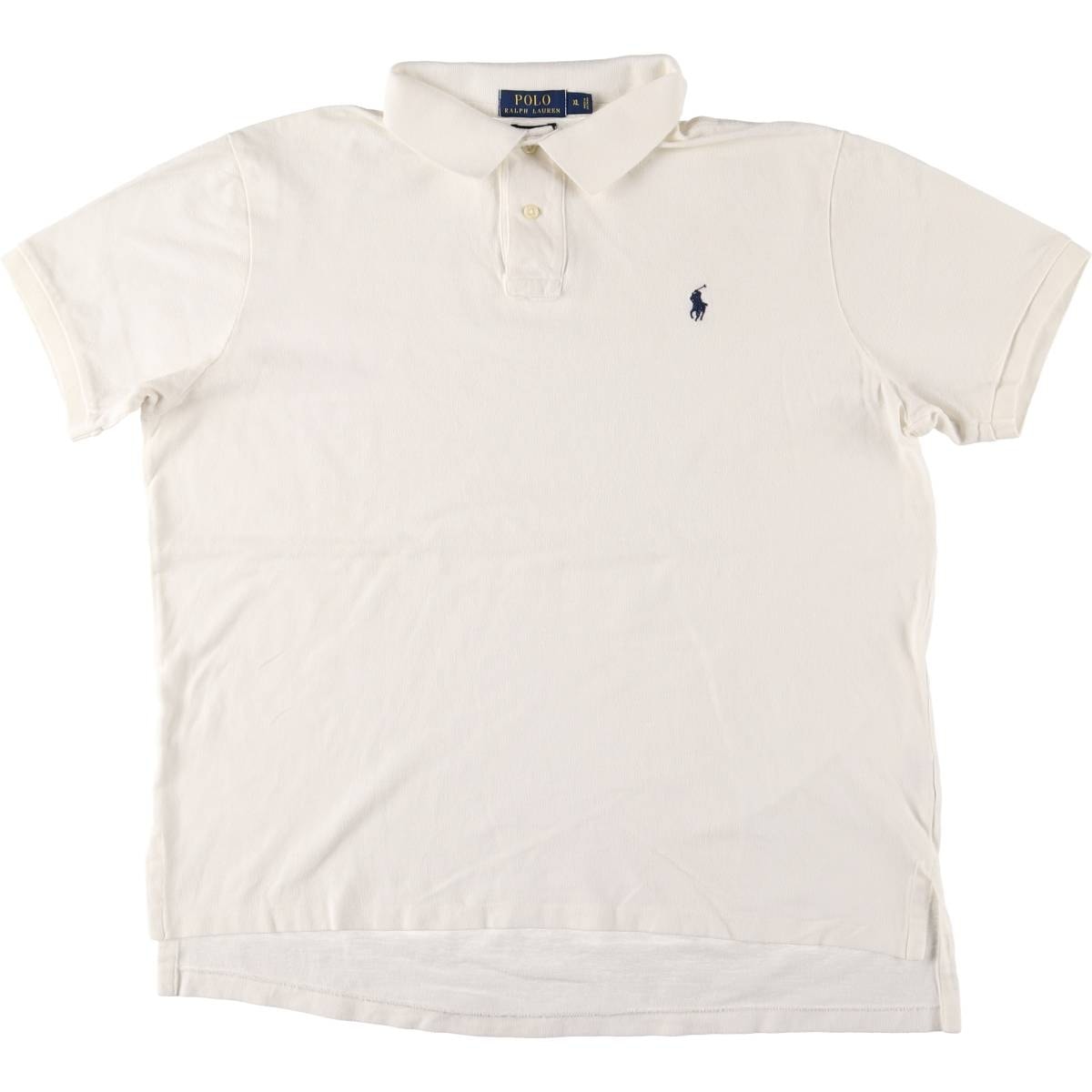 古着 ラルフローレン Ralph Lauren POLO RALPH LAUREN CUSTOM FIT 半袖 ポロシャツ メンズXL相当/eaa561881