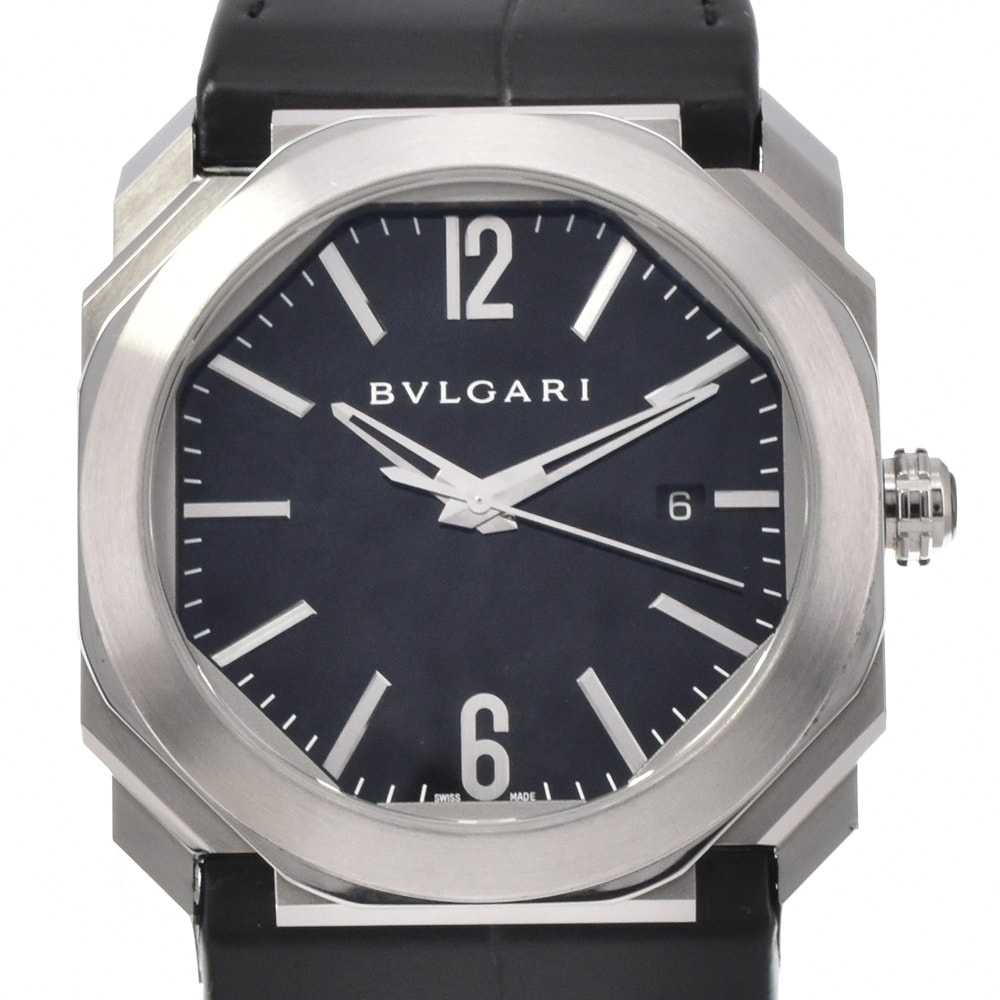 ブルガリ BVLGARI BG041BSLD オクト 自動巻き メンズ 美品 M#145325