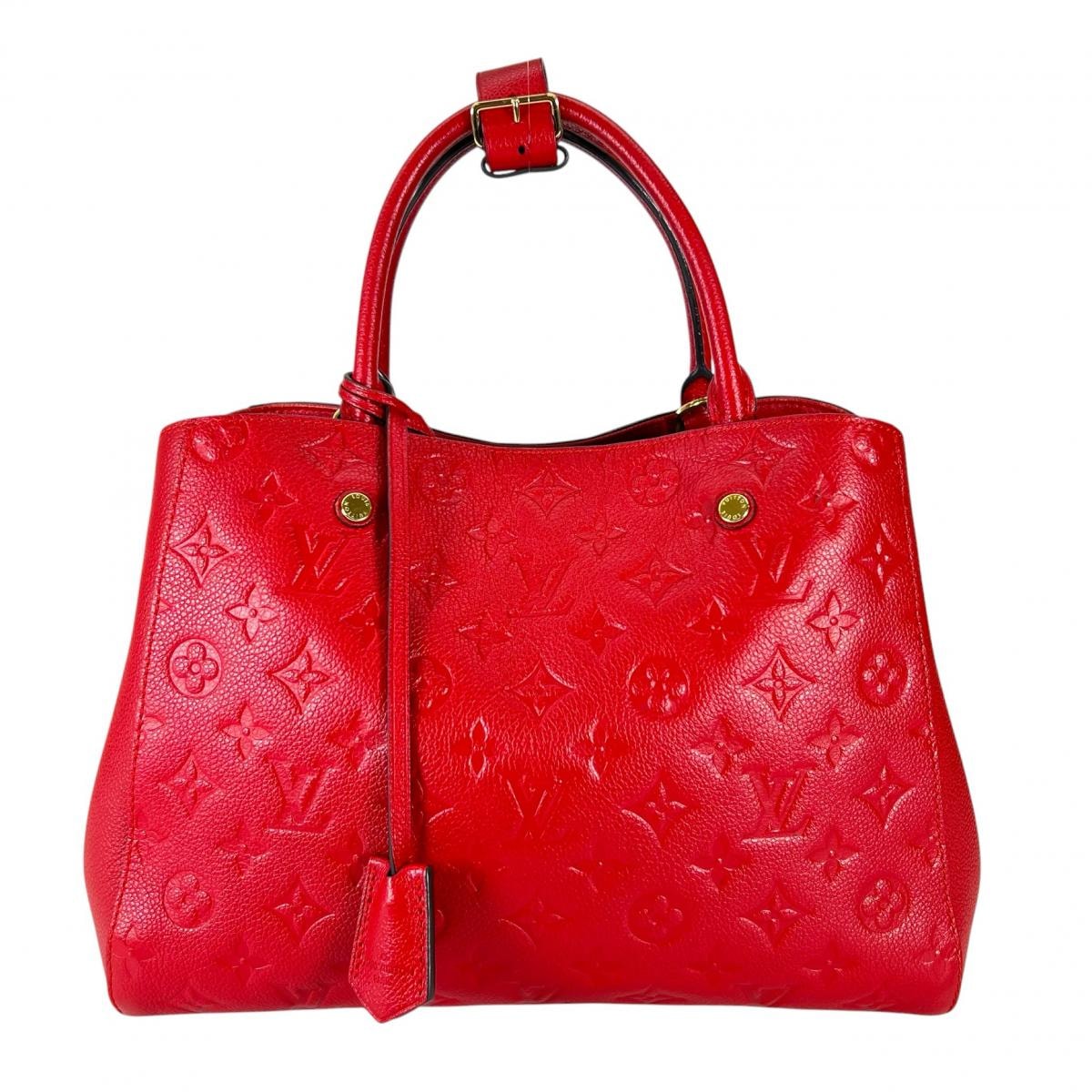 ルイヴィトン LOUIS VUITTON モンテーニュMM M41194 スリーズ ハンドバッグ