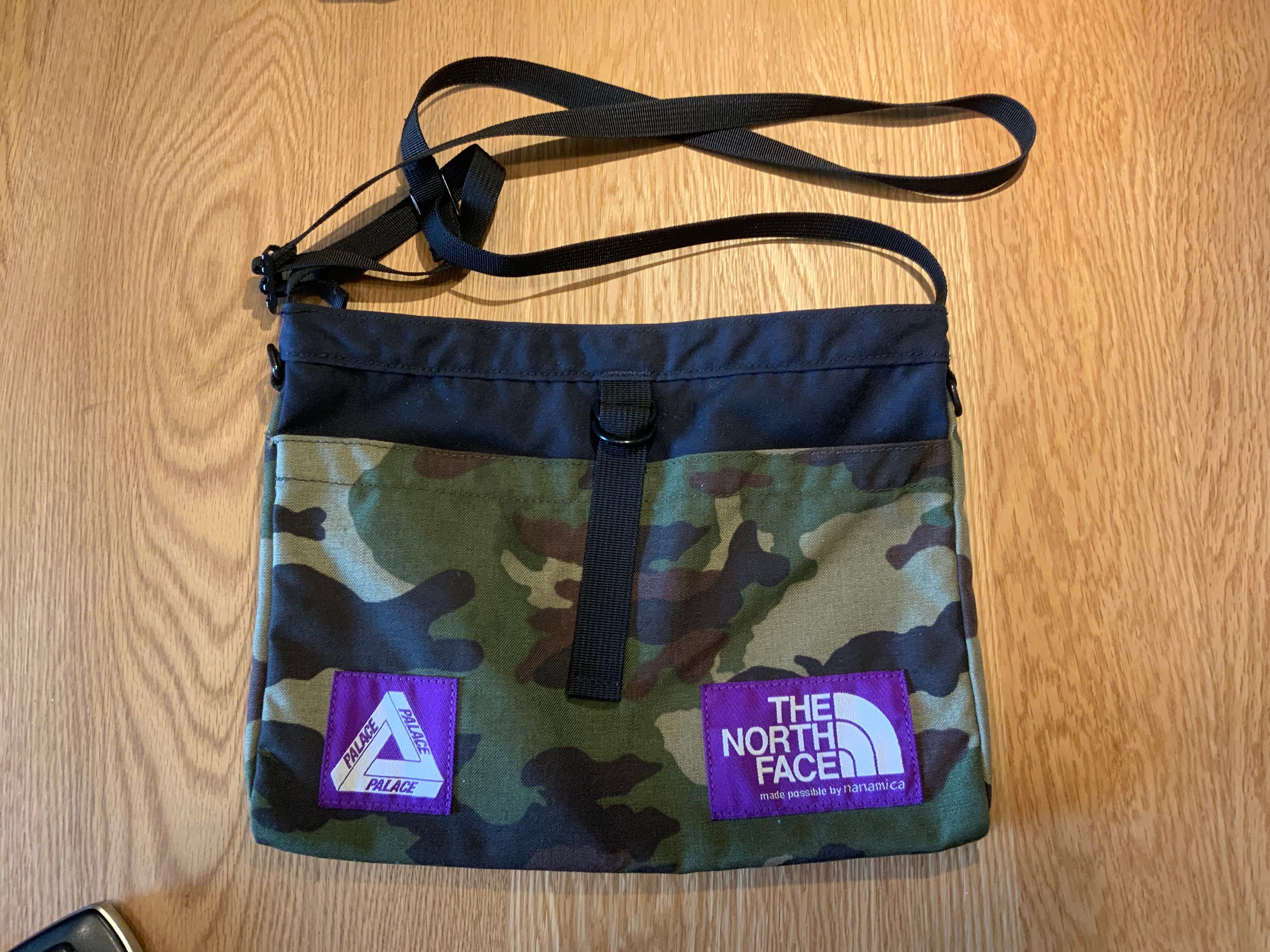PALACE THE NORTH FACE PURPLE LABEL CORDURA Nylon Small Shoulder Bag "Camo"