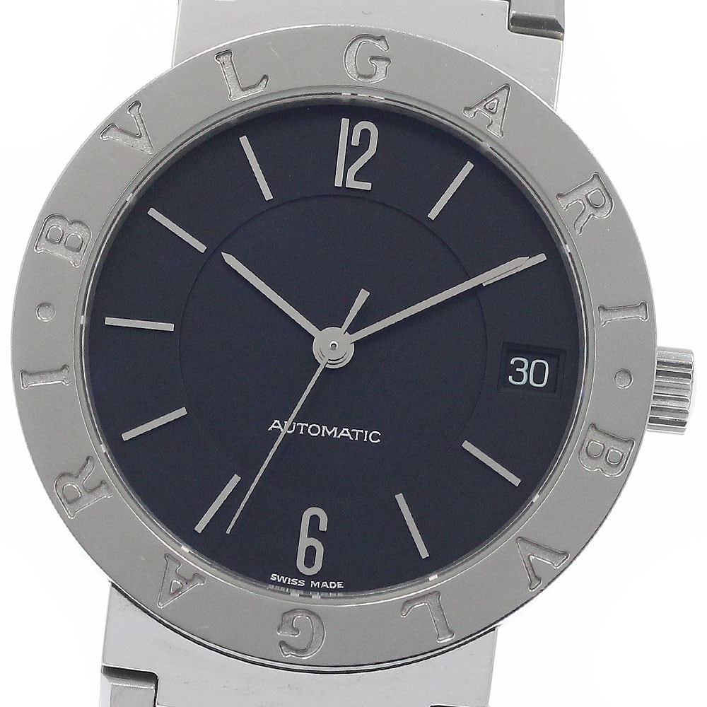 ☆良品 ★保 ブルガリ ブルガリブルガリ デイト BB33SS メンズ 【中古】