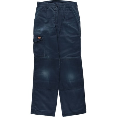 古着 ディッキーズ Dickies ワンタック ダブルニー ペインターパンツ レディースL(w30)相当/eaa641754