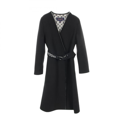 ルイ・ヴィトン LOUIS VUITTON 衣料品 アウター ウール レディース ブラック系 RW212W QWE FLCO22 【中古】