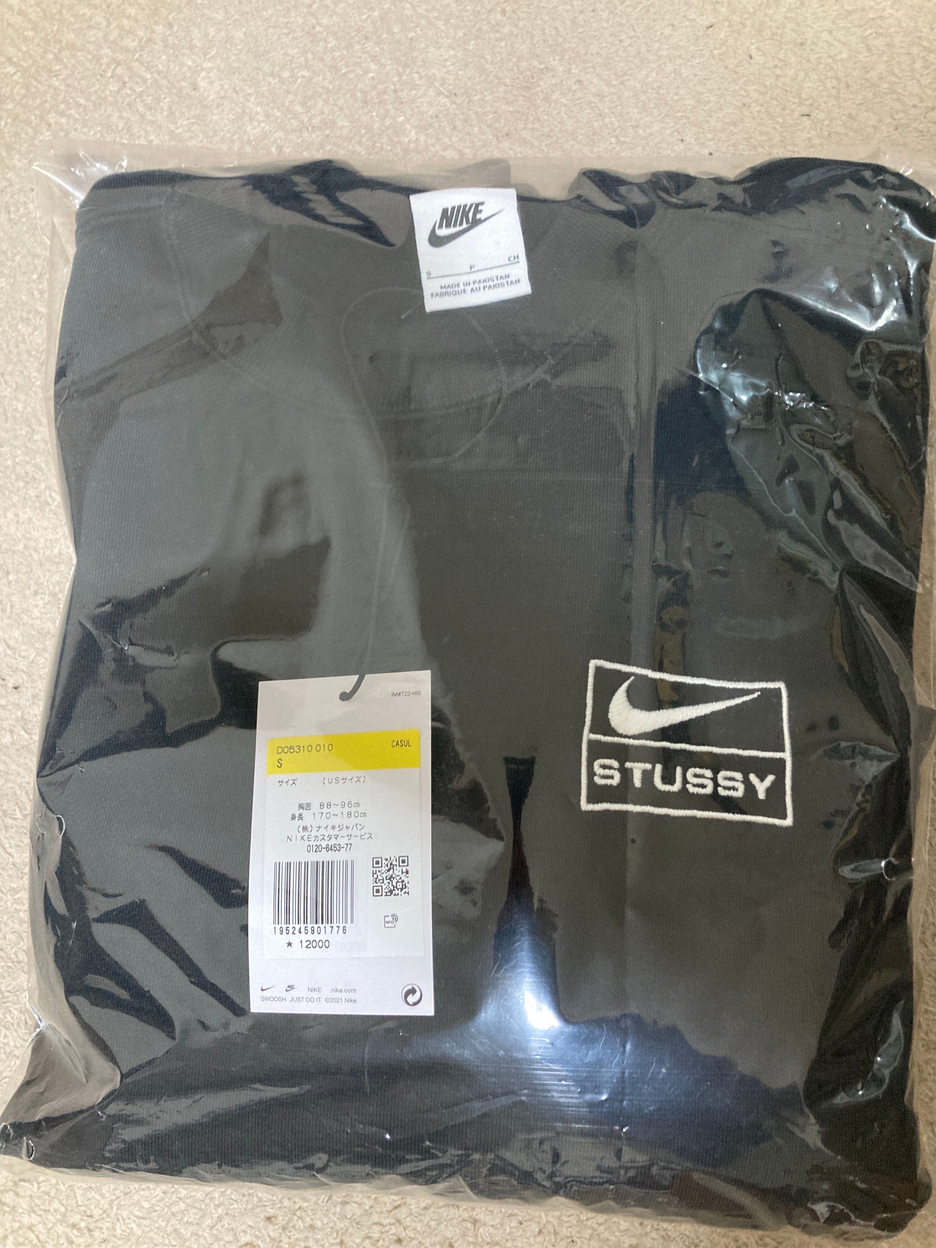 Stussy x Nike Wash Crew (US Size) "Black" DO5310-010