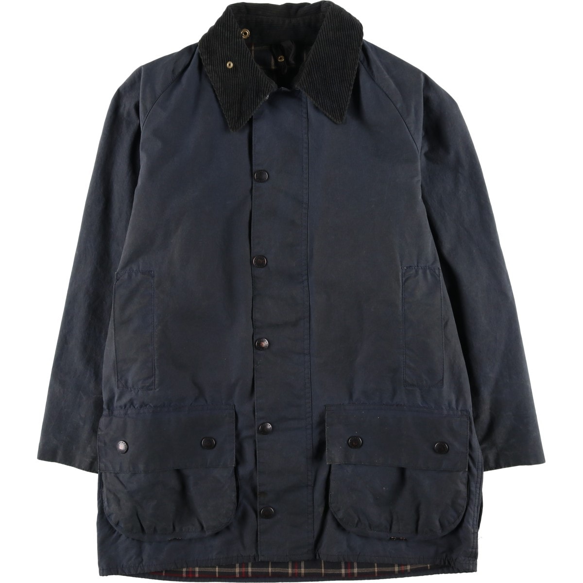 古着 80~90年代 バブアー Barbour BEAUFORT ビューフォート 旧3ワラント オイルド ハンティングジャケット 英国製 C38 メンズM相当 ヴィンテージ/eaa614860