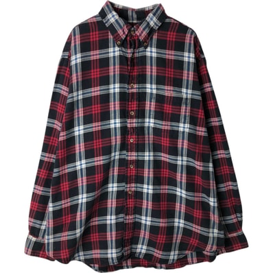 古着 ブルックスブラザーズ Brooks Brothers 346 長袖 ボタンダウン フランネルチェックシャツ メンズL相当/eaa477866