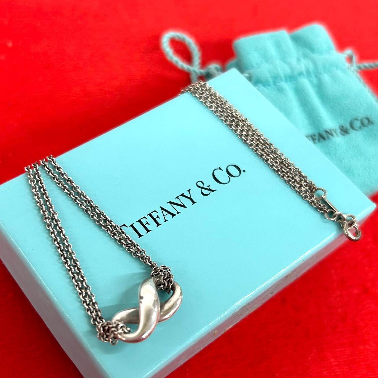 TIFFANY&Co. ティファニー インフィニティ ネックレス シルバー925 ネックレス シルバー
51393