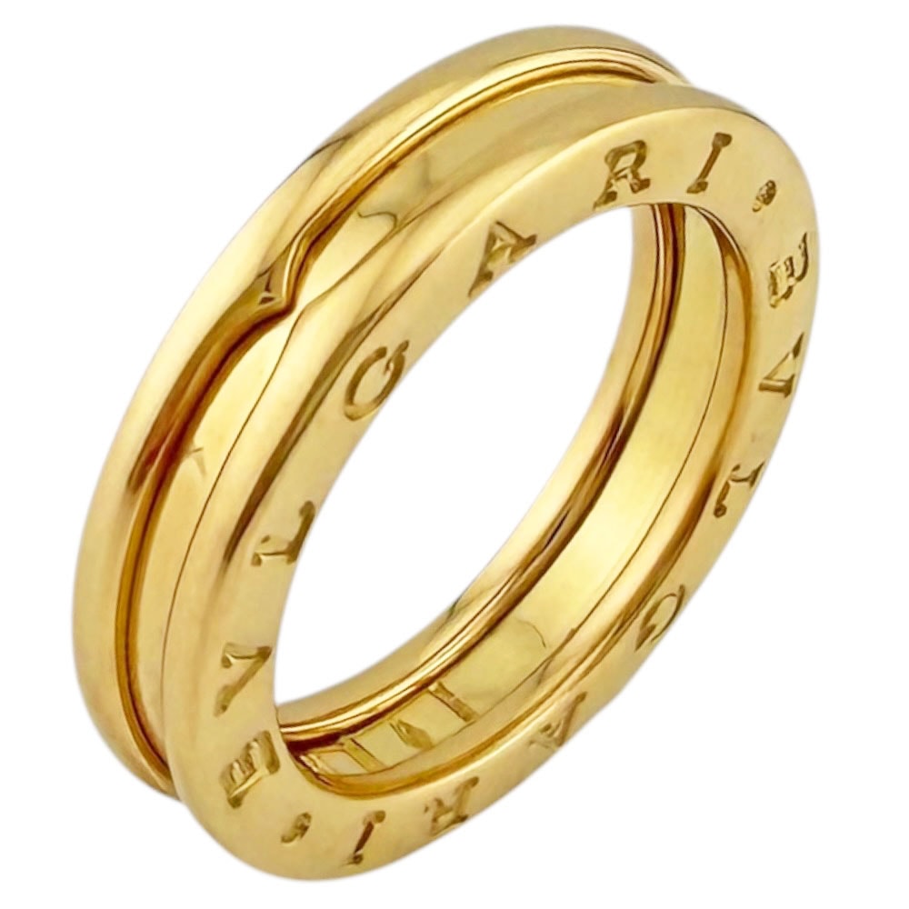 ブルガリ ビーゼロワン1バンド リング 指輪 13号 18金 K18イエローゴールド レディース BVLGARI  中古