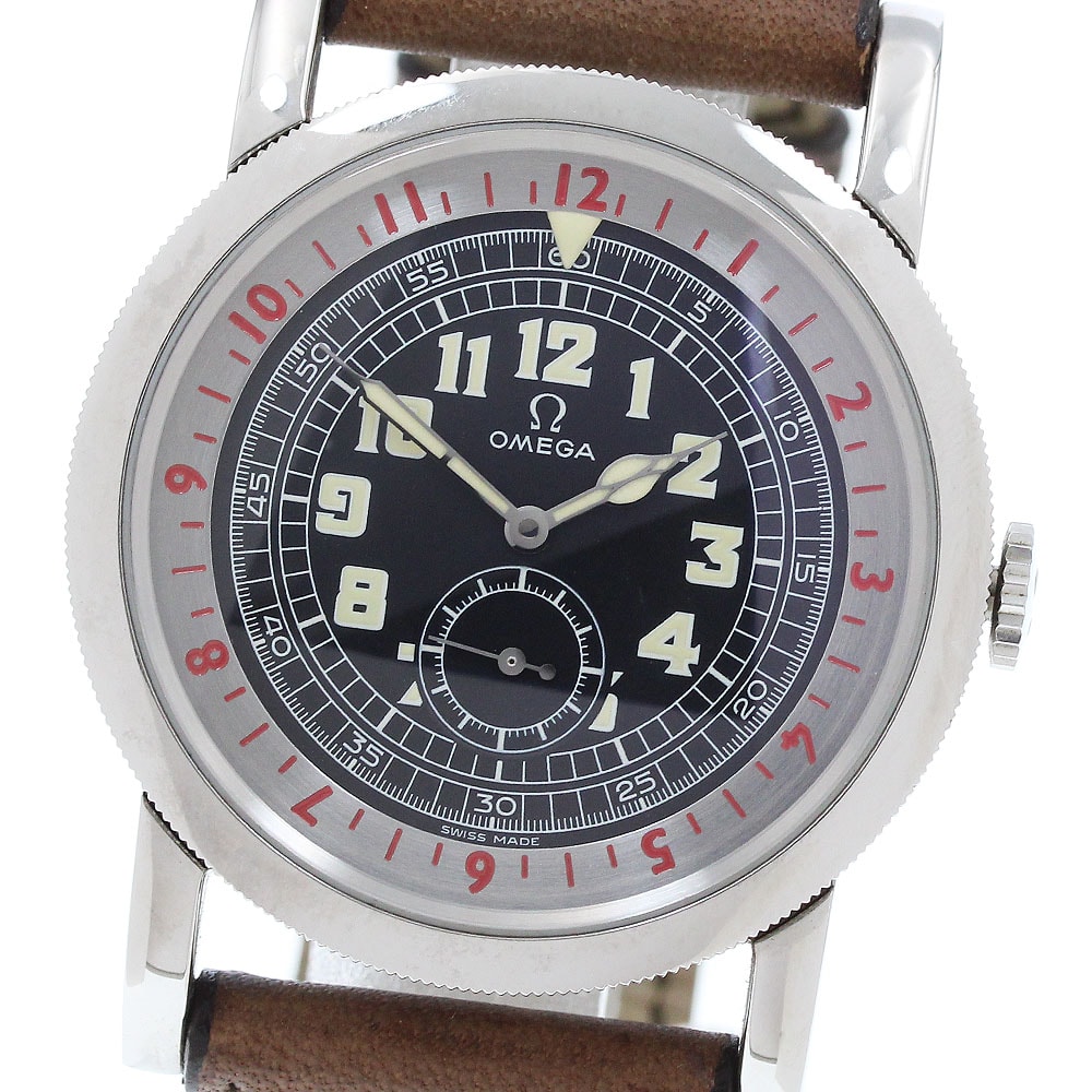 オメガ ミュージアムコレクション パイロットウォッチ メンズ 【中古】