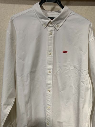 Supreme Small Box Twill Shirt "White"