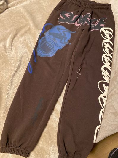 Travis Scott Cactus Jack For Fragment Sunrise Sweats "Brown"