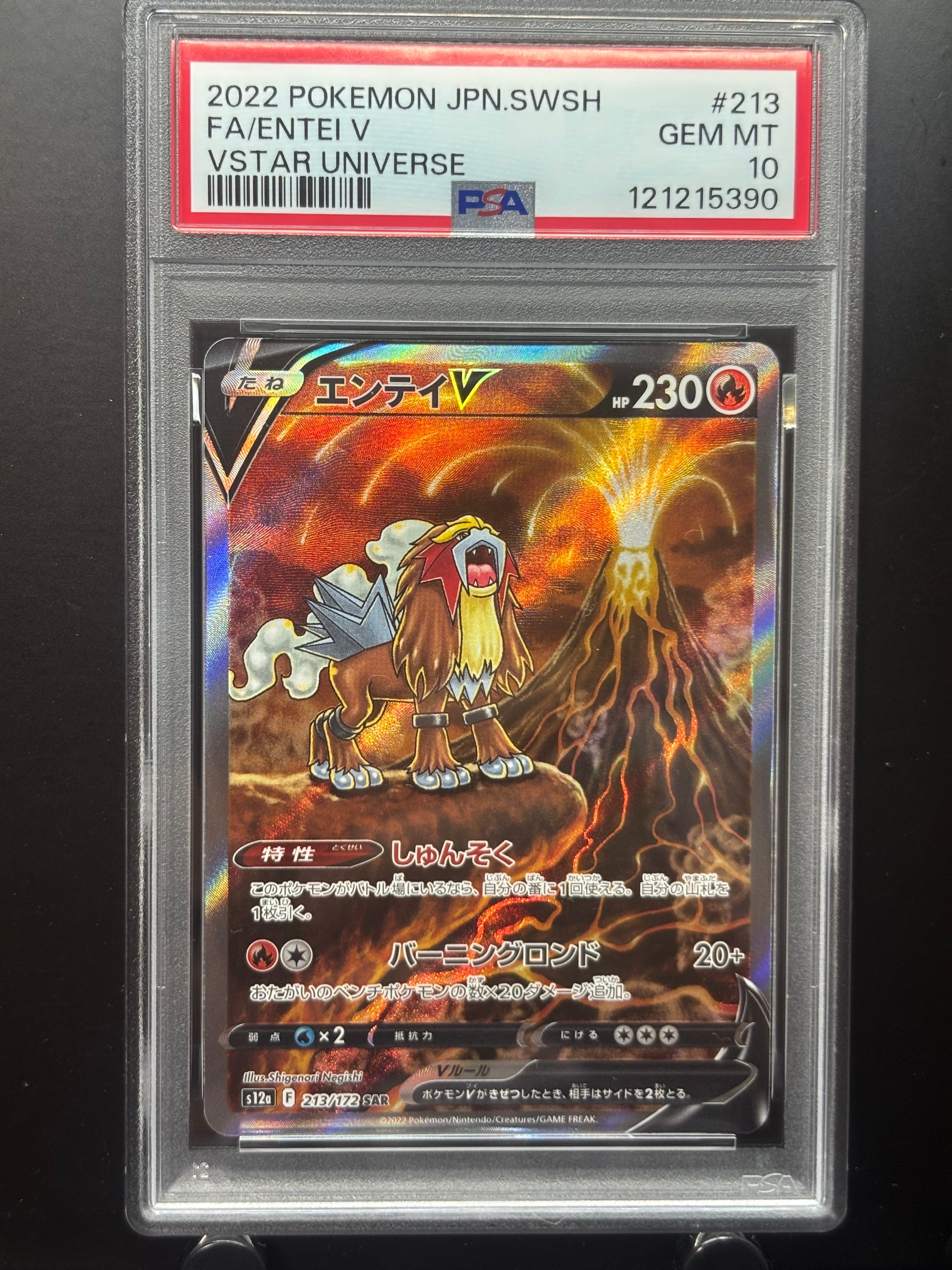 エンテイV SAR[s12a 213/172](ハイクラスパック「VSTARユニバース」)