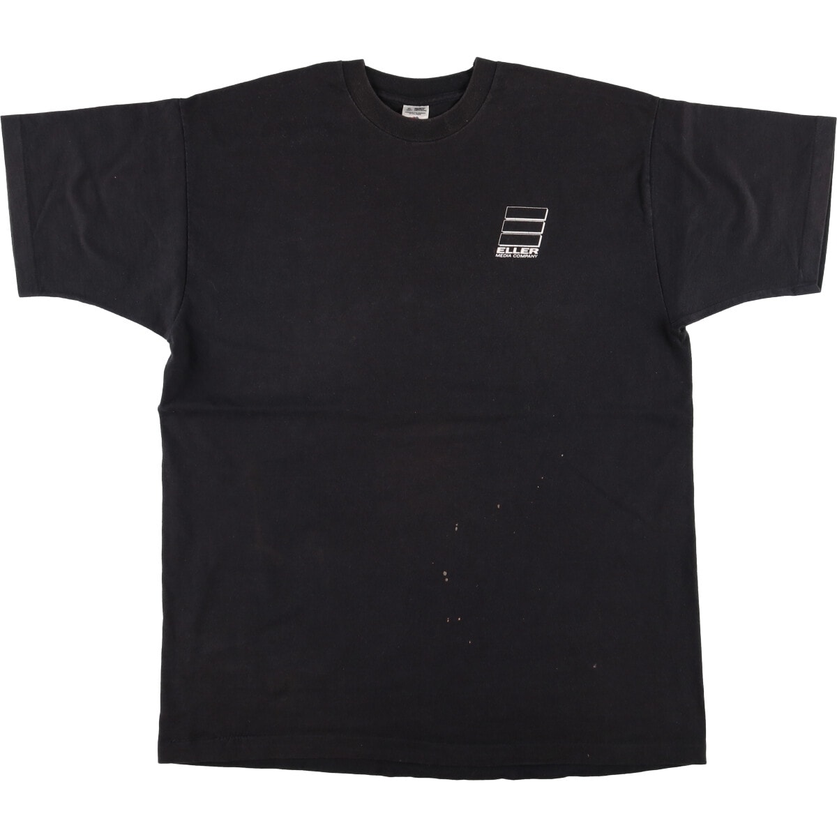 古着 90年代 フルーツオブザルーム FRUIT OF THE LOOM ELLER MEDIA COMPANY アドバタイジングTシャツ メンズXL相当 ヴィンテージ/eaa580919