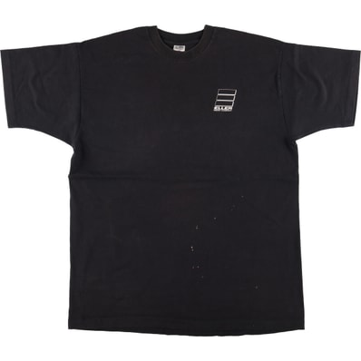 古着 90年代 フルーツオブザルーム FRUIT OF THE LOOM ELLER MEDIA COMPANY アドバタイジングTシャツ メンズXL相当 ヴィンテージ/eaa580919