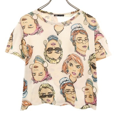 ZARA ザラ 長袖 Tシャツ S ホワイト