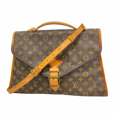 ★最終価格【6cd5176-k】ルイヴィトン ハンドバッグ モノグラム ビバリー M51120 ブラウン 2wayバッグ【中古】レディース