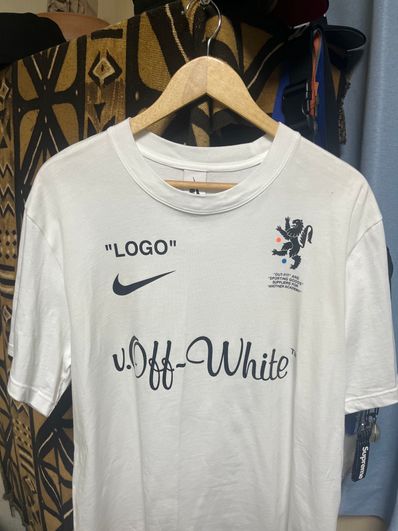OFF-WHITE / Nikelab Mercurial NRG X Tee "White"