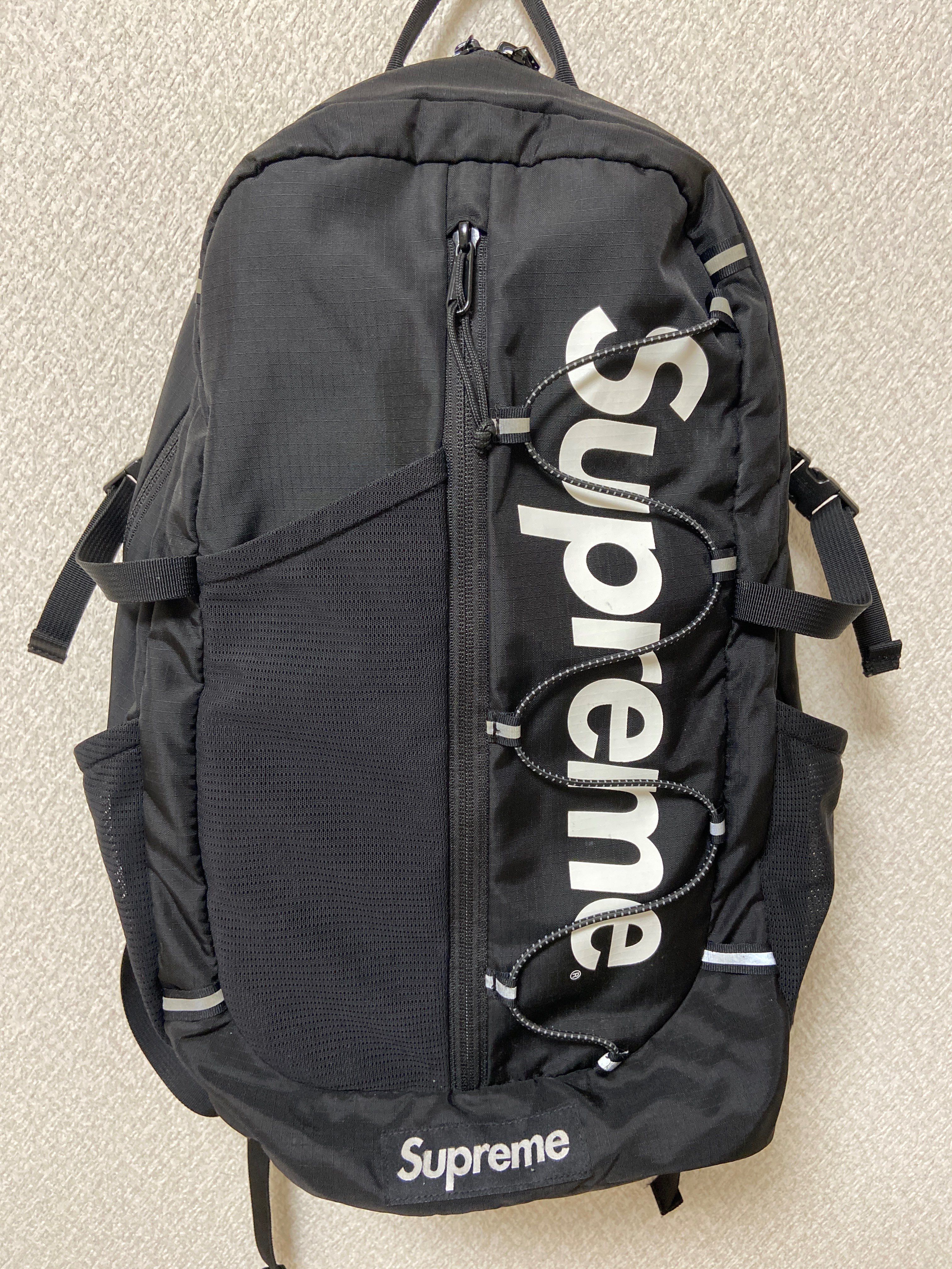 Supreme 2017SS Backpack "Black"