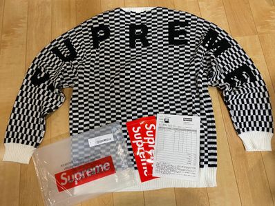 Supreme Back Logo Sweater "Black"