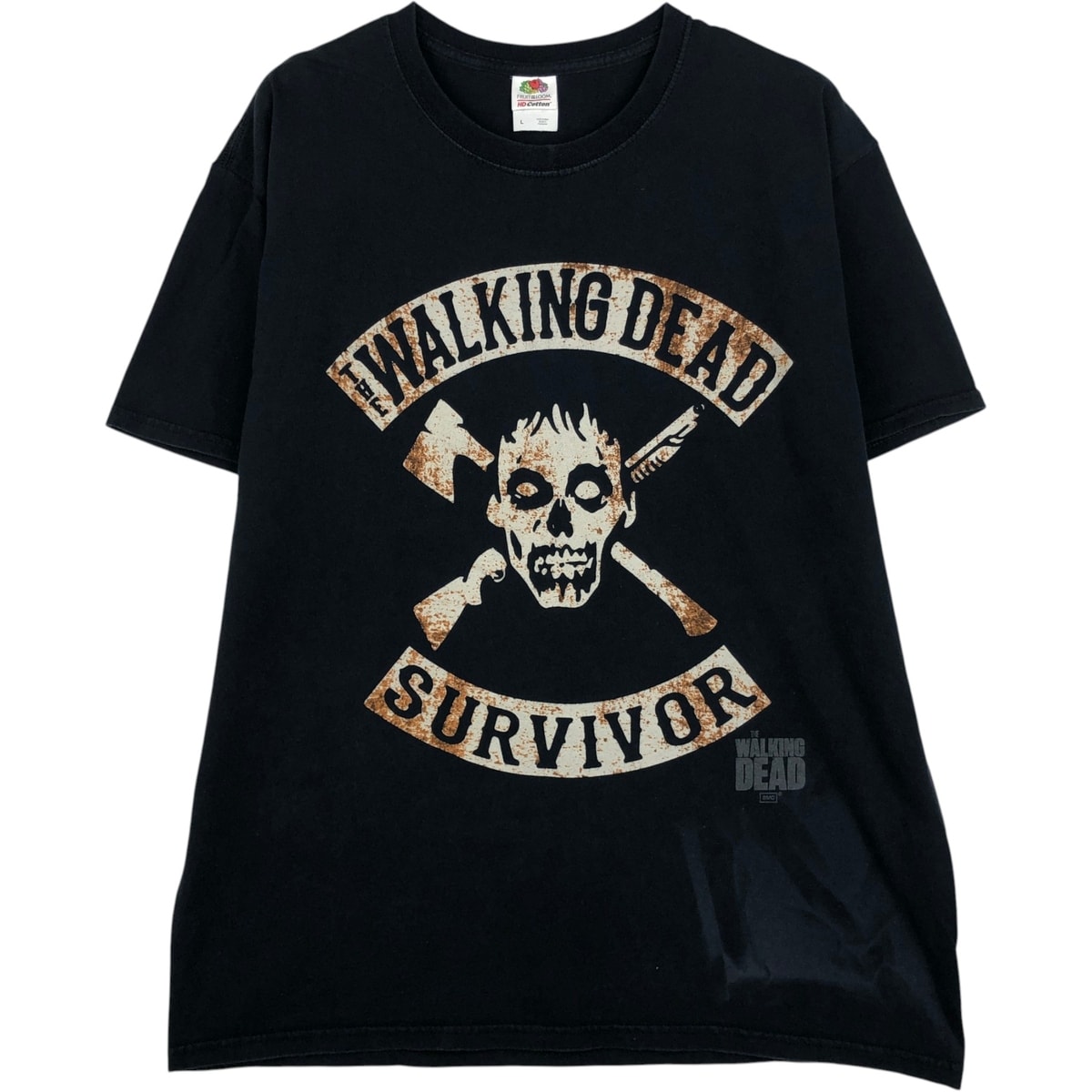 古着 フルーツオブザルーム FRUIT OF THE LOOM THE WALKING DEAD ウォーキングデッド 映画 ムービーTシャツ メンズL相当/eaa623398