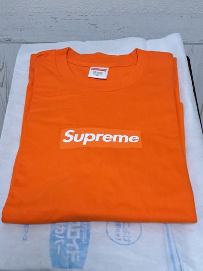 Supreme Box Logo L/S Tee "Orange"