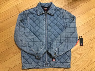 Supreme x Dickies Quilted Denim Work Jacket "Denim"