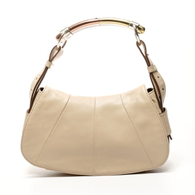 イヴ・サンローラン YSL レザー モンバサ ワンショルダー ショルダーバッグ【中古】