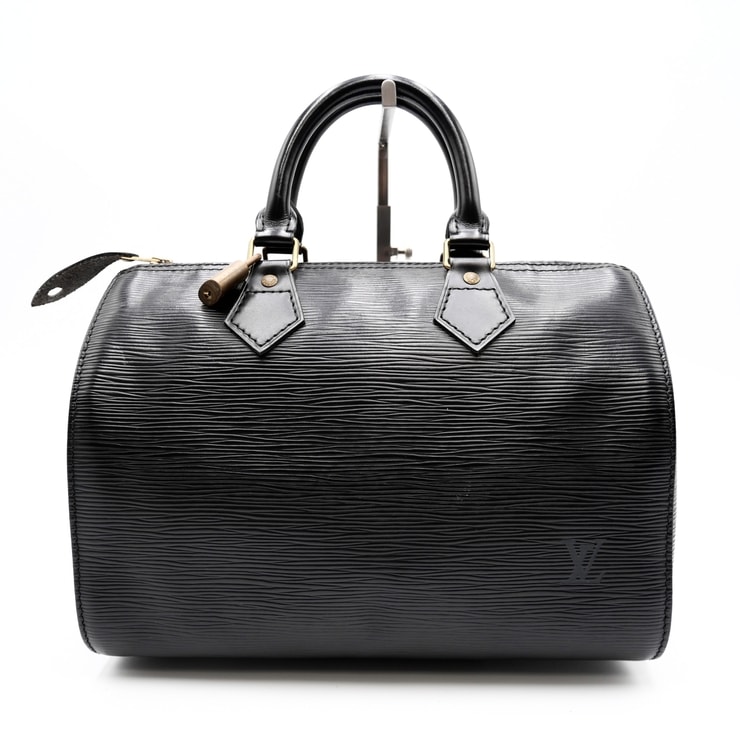 LOUIS VUITTON(ルイヴィトン)スピーディ30 ヴィンテージ ハンドバッグ エピ ノワール ブラック レザー ゴールド金具 レディース M59022【中古】