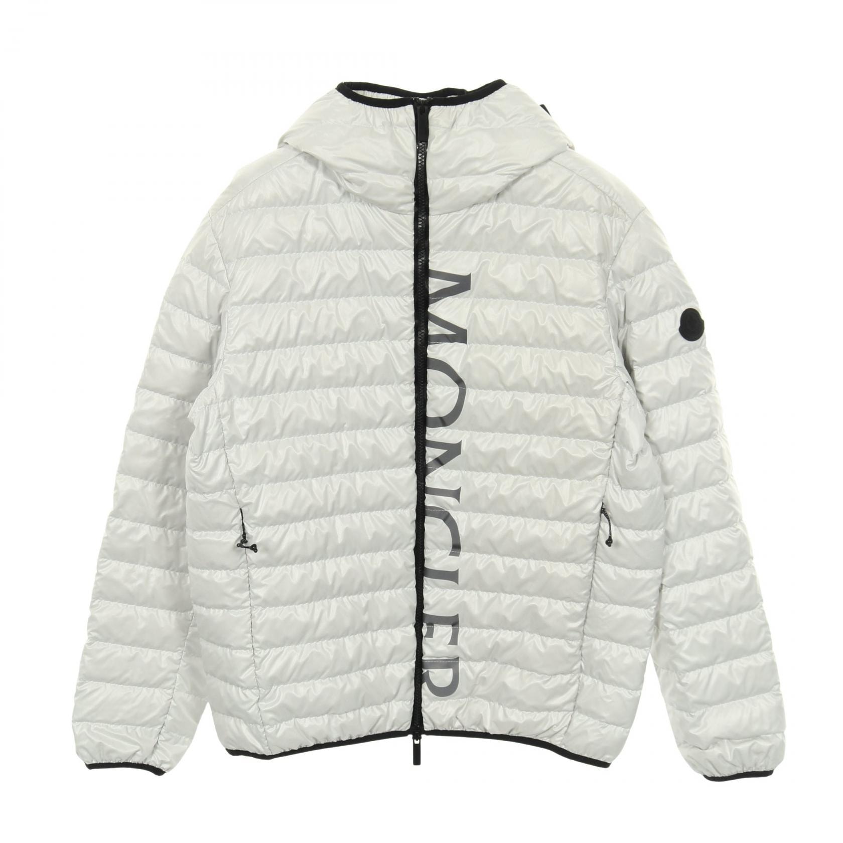 モンクレール MONCLER LAUZET ダウンジャケット 衣料品 アウター ポリエステル メンズ グレー系 【中古】