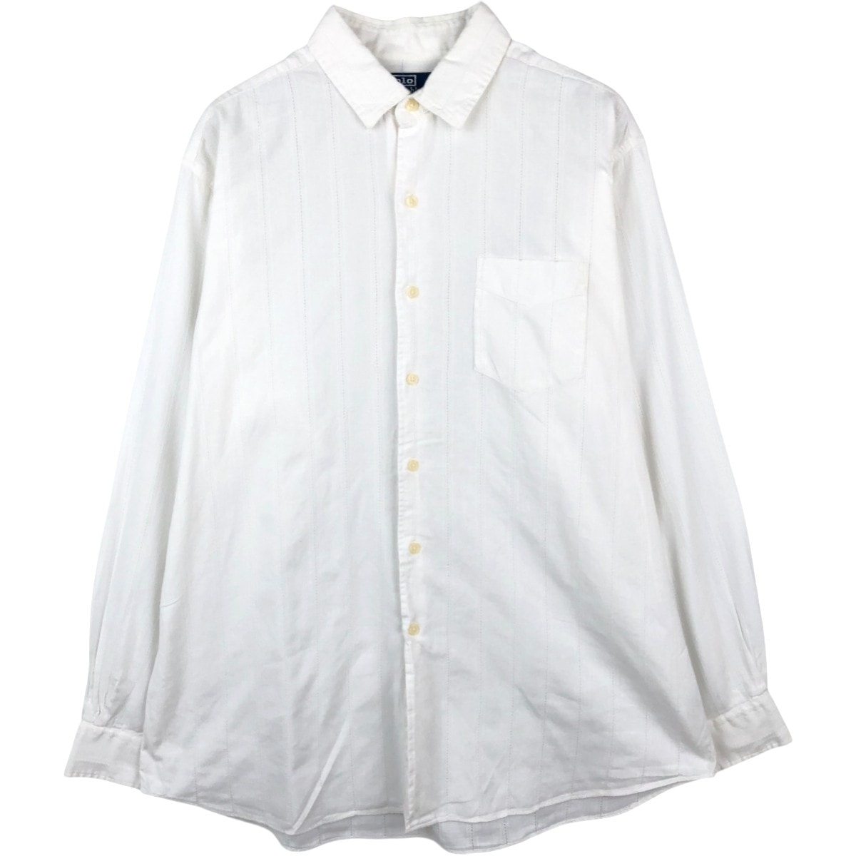 古着 ラルフローレン Ralph Lauren CHAPMAN 長袖 コットンシャツ メンズL相当/eaa672938