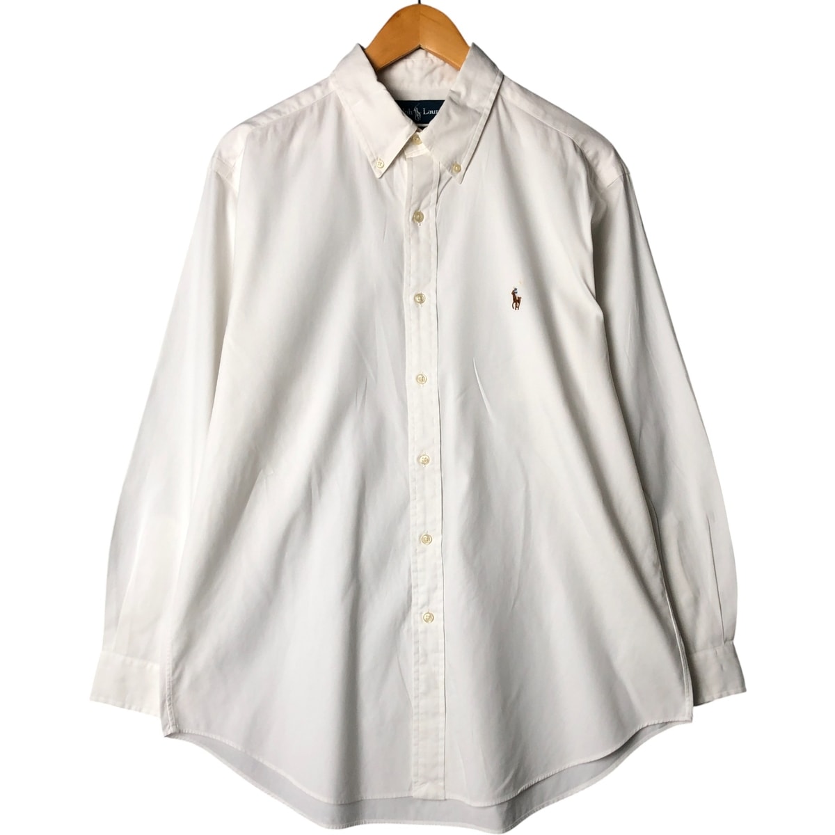 古着 ラルフローレン Ralph Lauren CLASSIC FIT 長袖 ボタンダウンシャツ メンズL相当/eaa587303