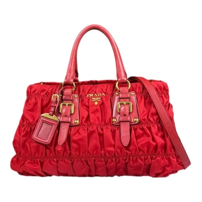 プラダ ショルダーバッグ ナイロン BN2346 レッド レディース PRADA 中古