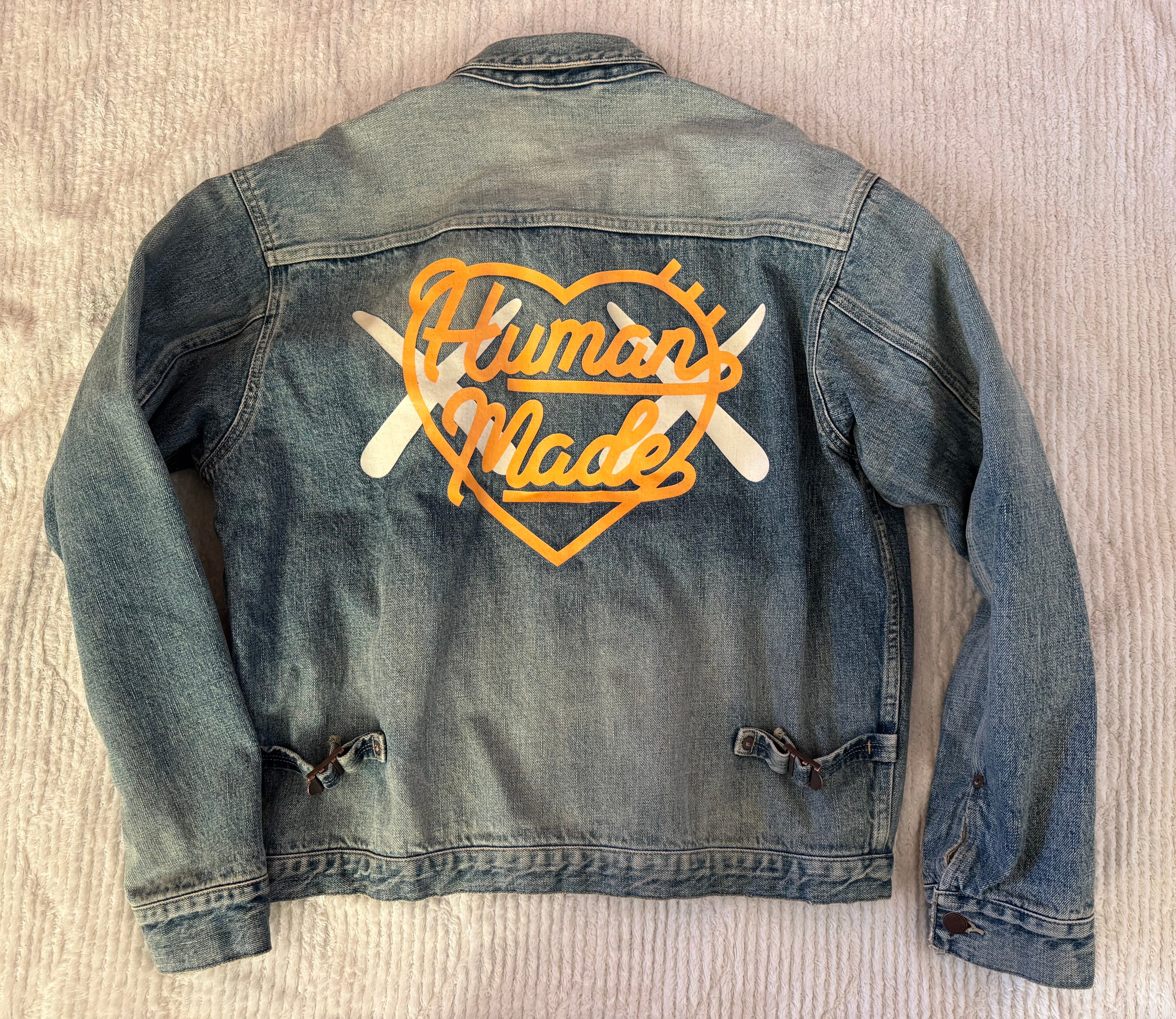 ヒューマンメイド x カウズ メイド デニム ワーク ジャケット#2 "インディゴ"