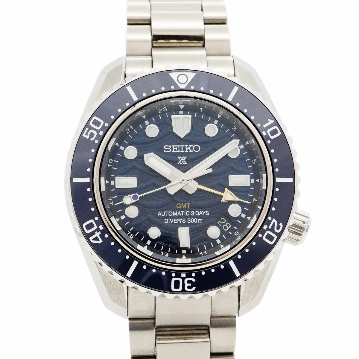 【6wcb0150】セイコー プロスペックス SBEJ027/6R54-00N0 ネイビー文字盤【中古】腕時計 メンズ