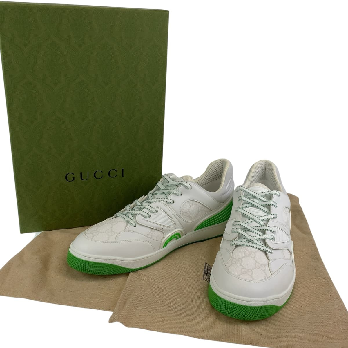 B (目立った傷や汚れなし)】美品 GUCCI グッチ バスケット GG柄 サイズ