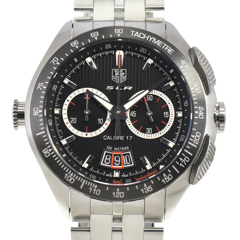 値下 タグホイヤー TAG HEUER CAG2010 SLR キャリバー17 自動巻き メンズ 美品 箱・保証書付き Q#145921