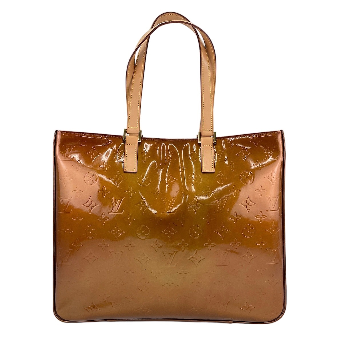 ヴィトン LV モノグラム・ヴェエルニ コロンバス トートバッグ【中古】