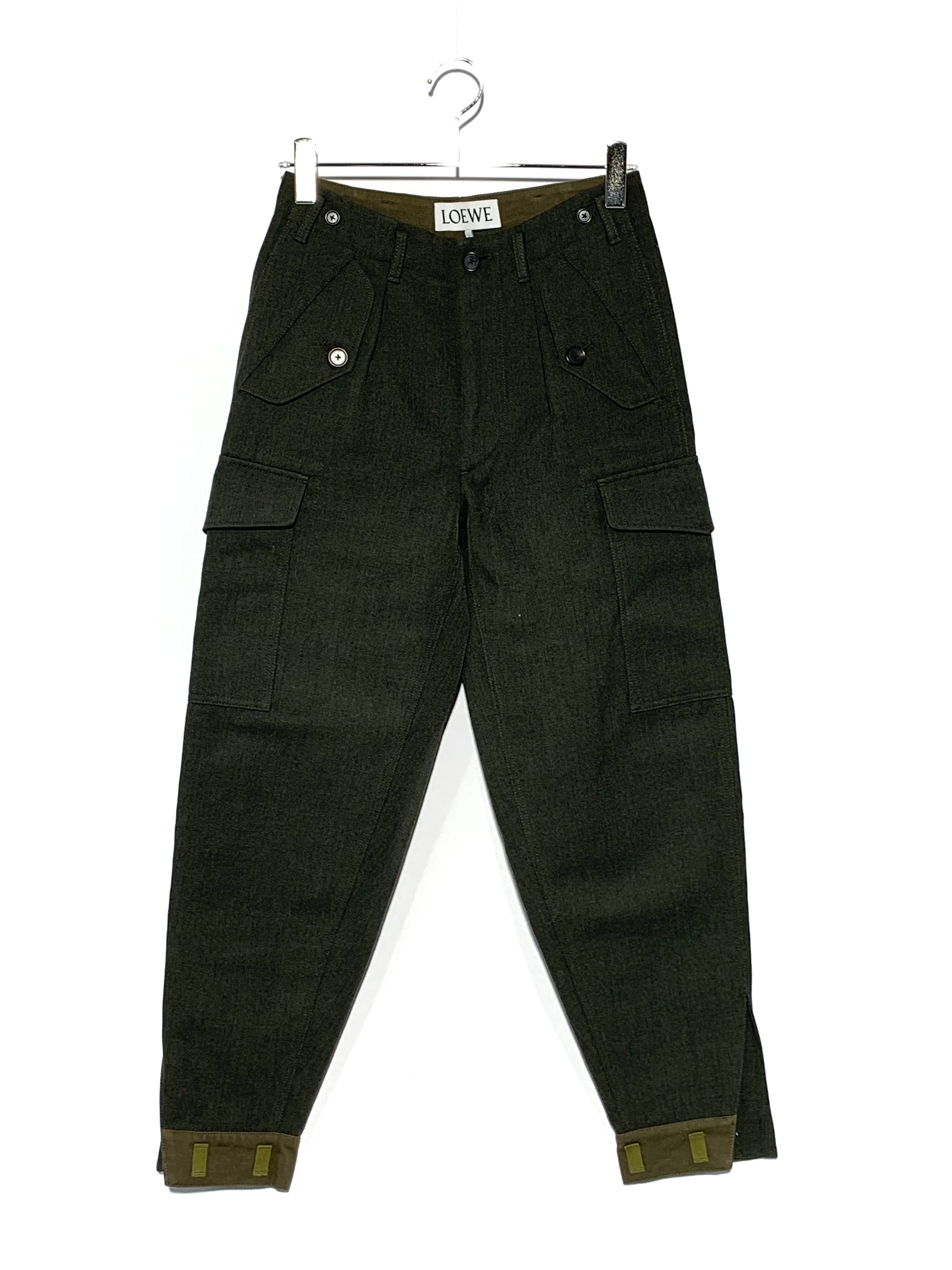 LOEWE  ウールカーゴパンツ