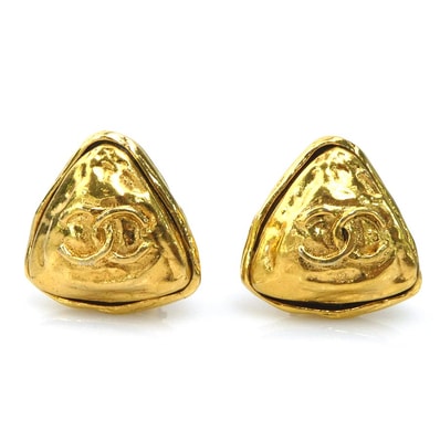 シャネル CHANEL イヤリング ココマーク メタル ゴールド レディース【中古】 e61486i